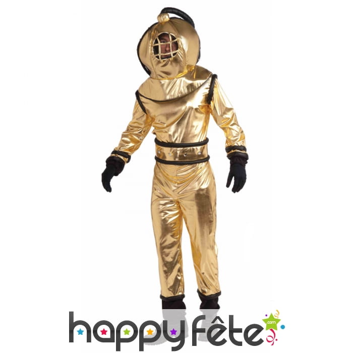 Déguisement de plongeur à scaphandre