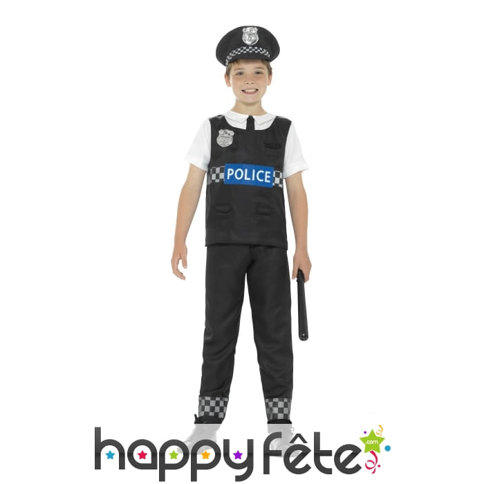 Déguisement de policier Américain pour enfant