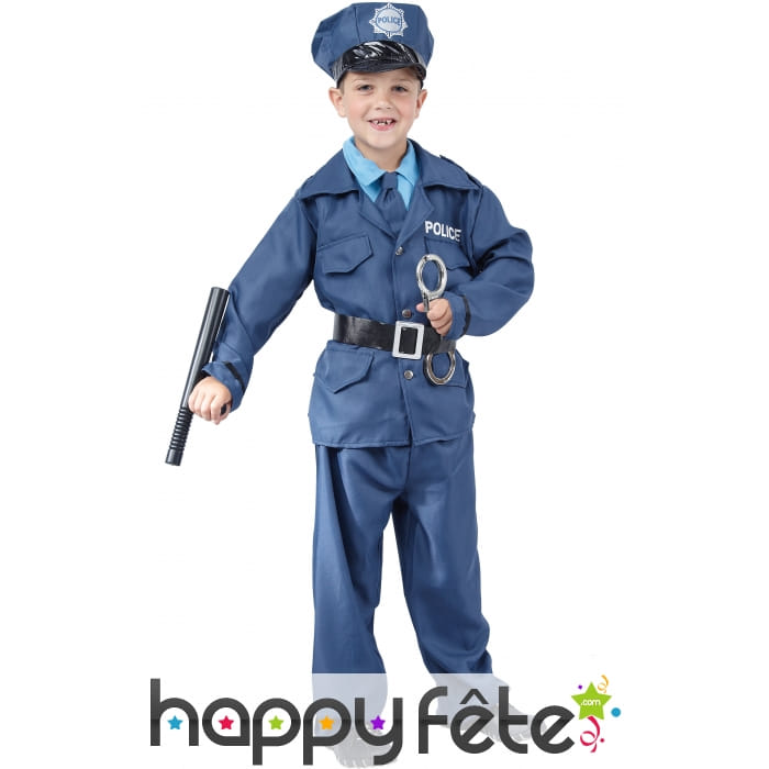 Déguisement de policier pour garçon