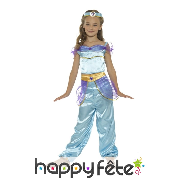 Déguisement de princesse arabe pour enfant
