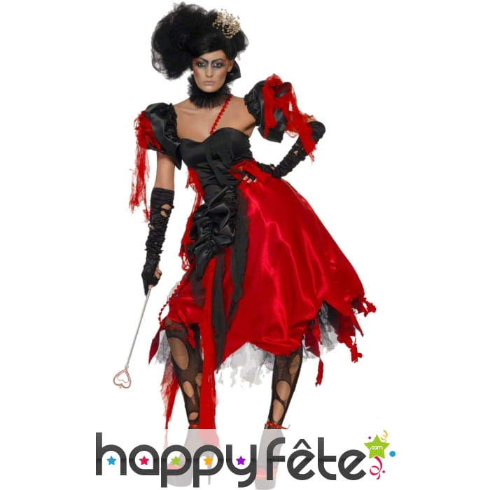 Déguisement de reine de coeur