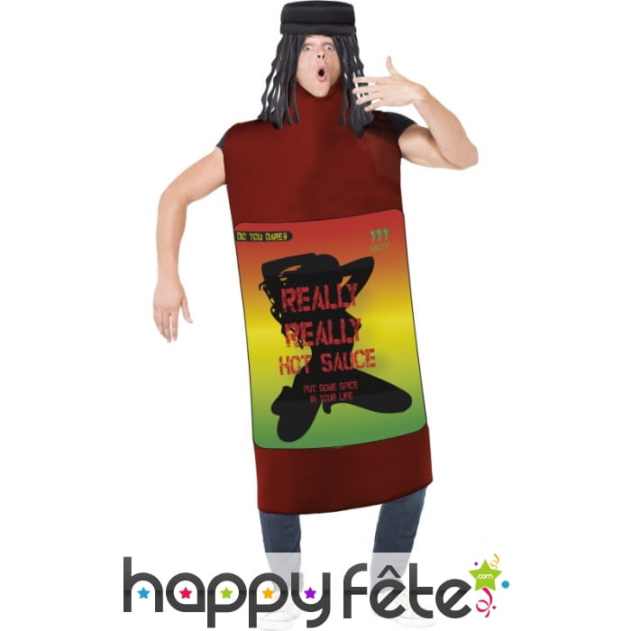Déguisement de sauce piquante