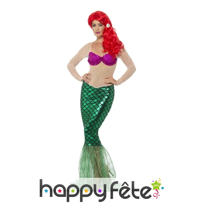 Déguisement de sirène pour femme adulte