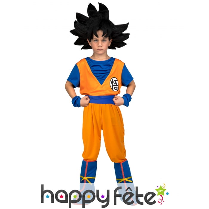 Déguisement de Son Goku pour enfant, en coffret
