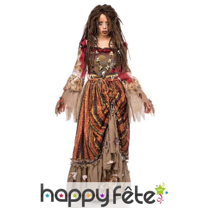 Déguisement de sorcière des mers pour femme