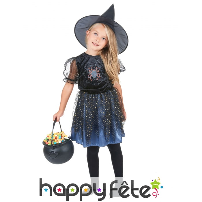 Déguisement de sorcière étoilée pour enfant