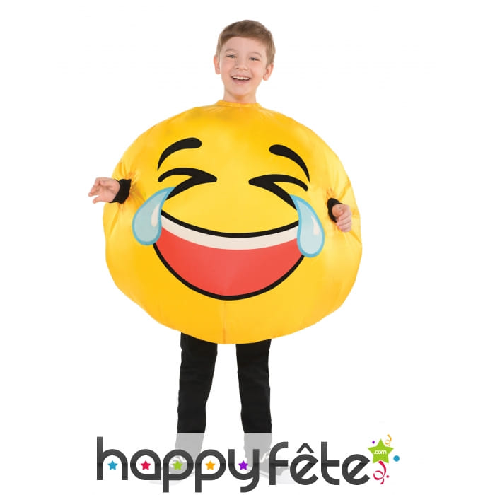 Déguisement du smiley mdr pour enfant
