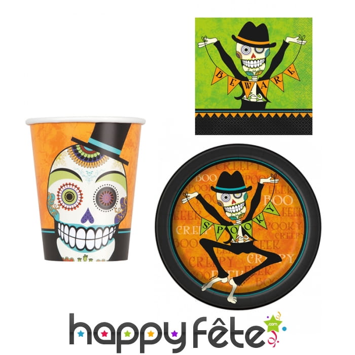 Déco de table Day of the dead