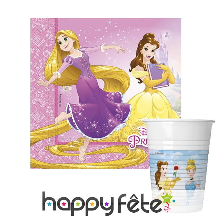 Déco de table Princesses Disney Dreaming