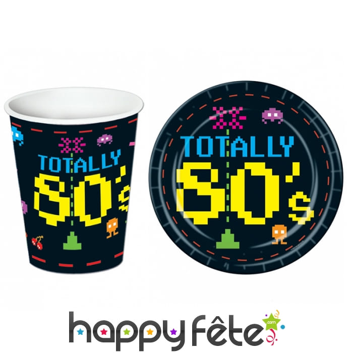 Déco de table Totaly 80's