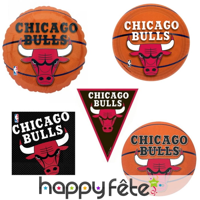 Décoration de table Chicago Bulls