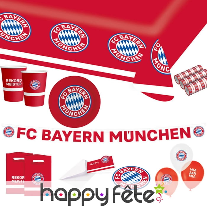 Décoration de table FC Bayern Munich