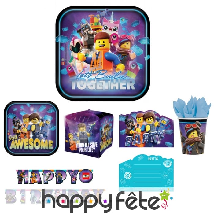 Décoration de table La grande Aventure Lego