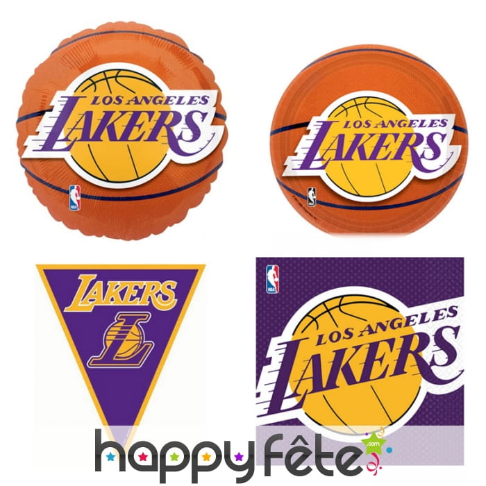Décoration de table Lakers