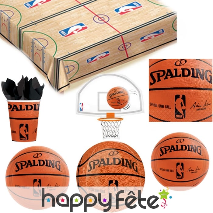 Décoration de table NBA Spalding