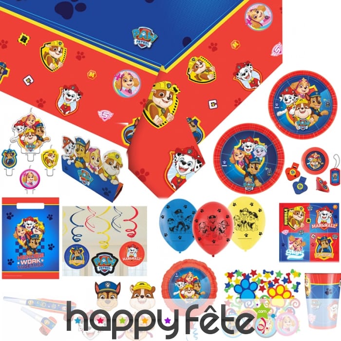 Décoration de table Pat Patrouille