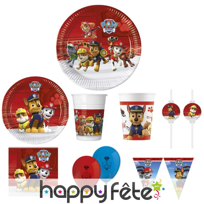 Décoration de table Paw Patrol