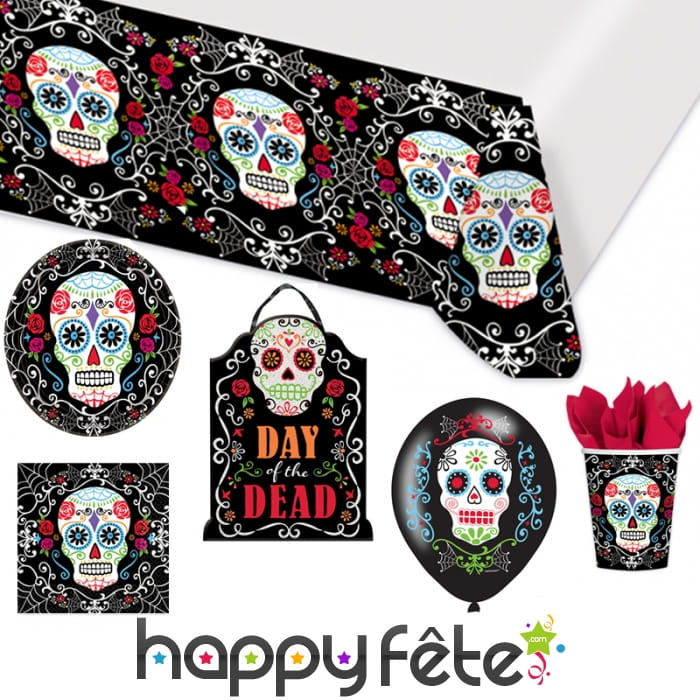Décorations de table Dia de la los muertos