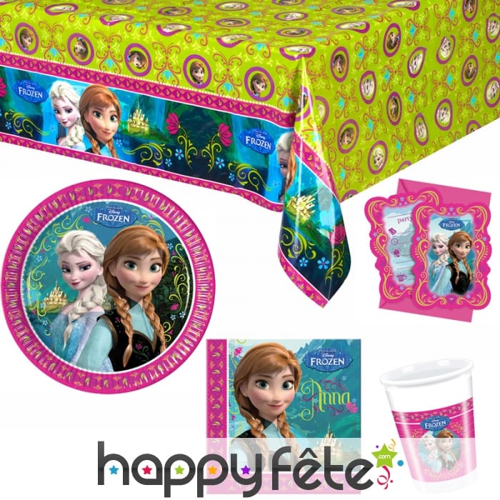 Décos de table Reine des neiges