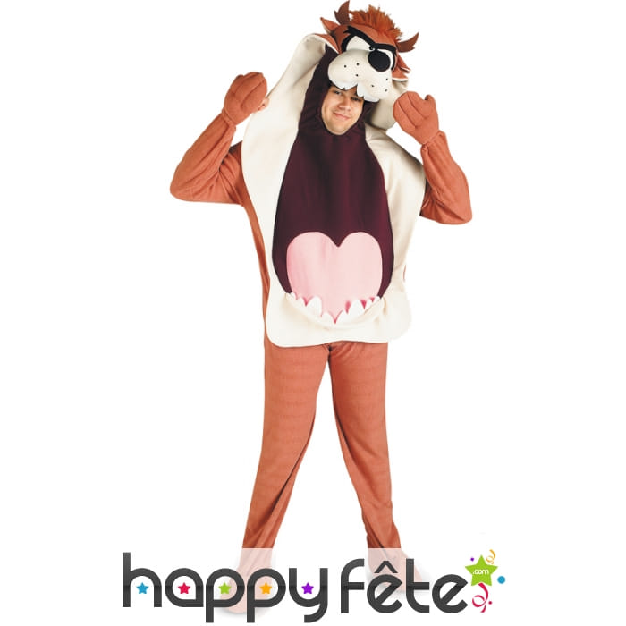 Déguisement de Taz pour adulte