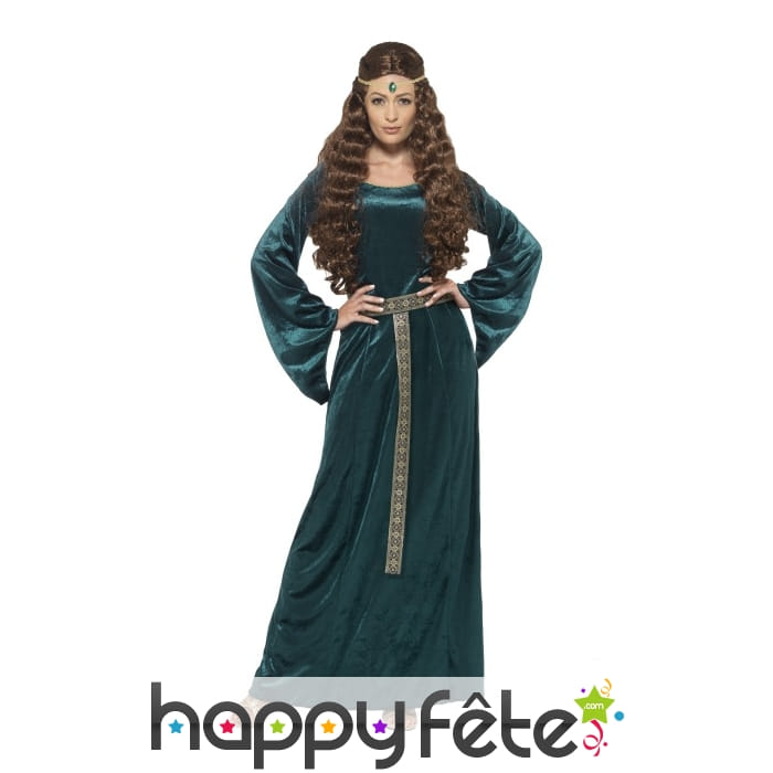 Déguisement de tenancière médiévale