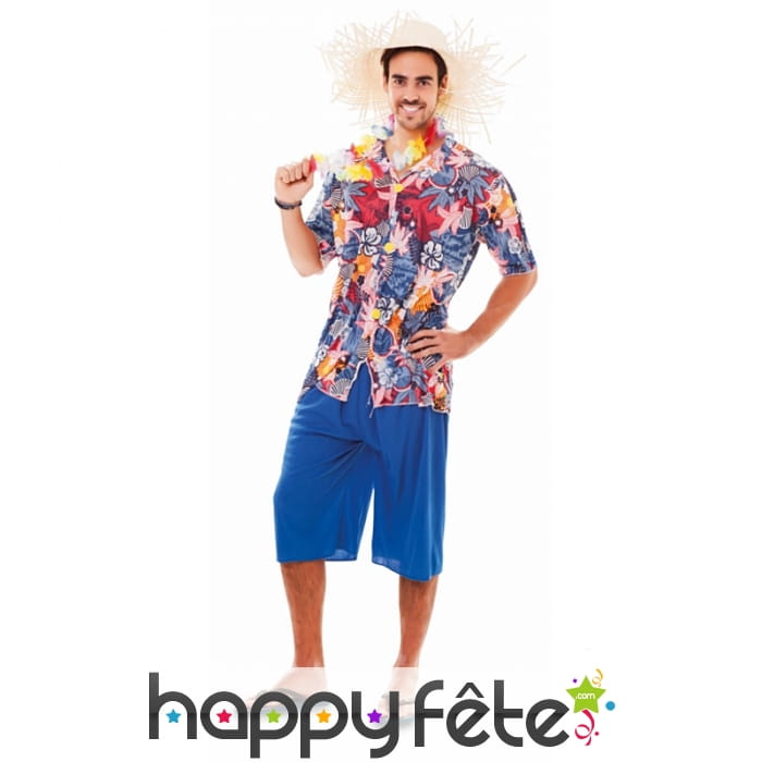 Déguisement de vacancier dans les îles