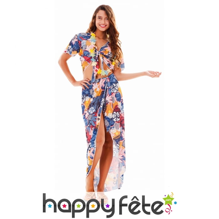 Déguisement de vacancière dans les îles