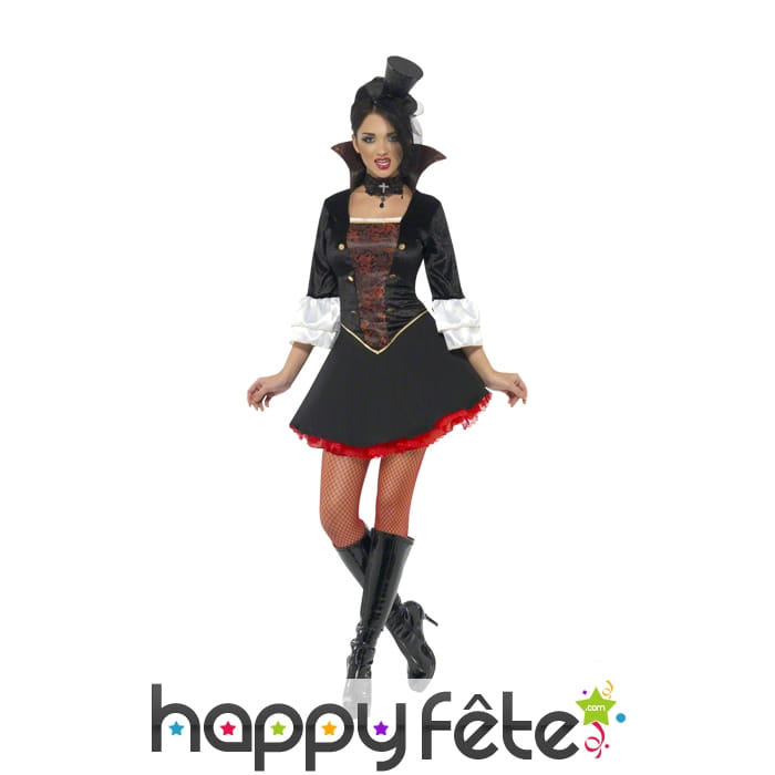 Déguisement de vampire femme élégante