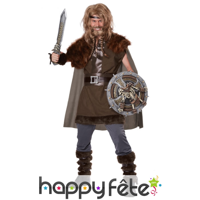 Déguisement de viking marron