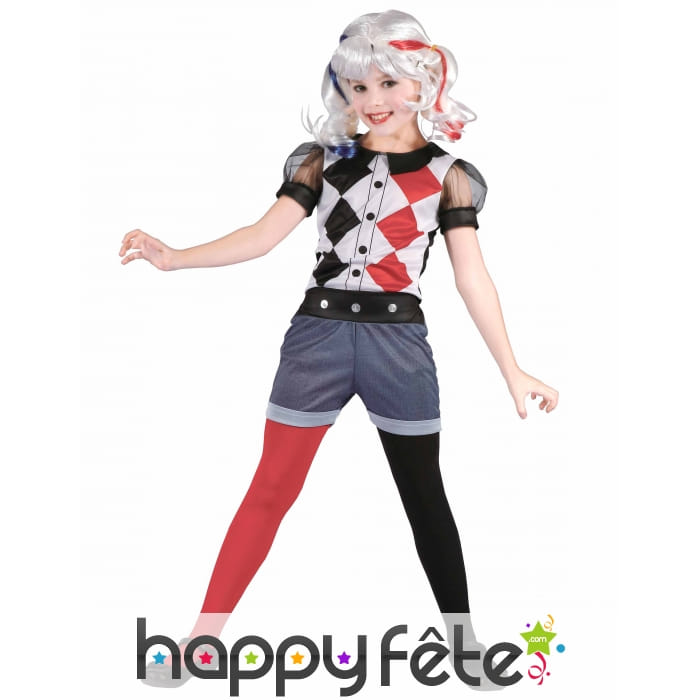 Déguisement enfant de Harley Quinn
