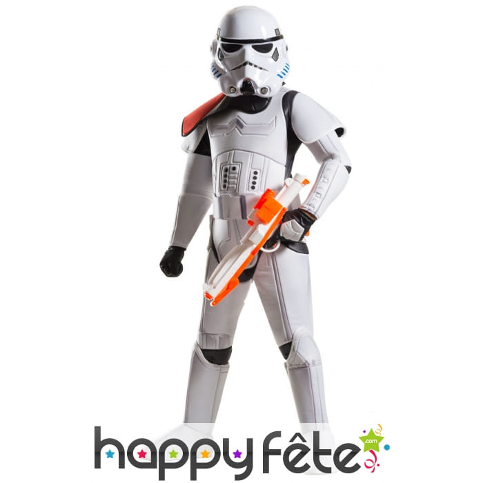 Déguisement enfant de Stormtrooper, modèle luxe
