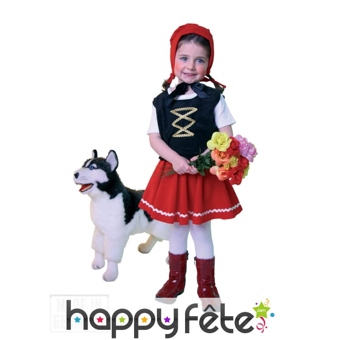 Déguisement enfant du Petit Chaperon Rouge