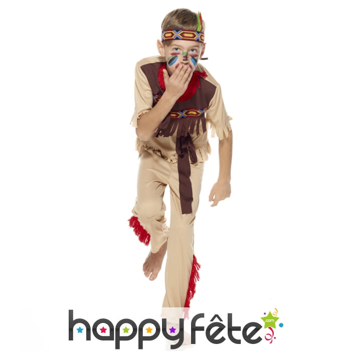 Déguisement enfant indien monitu 1er prix