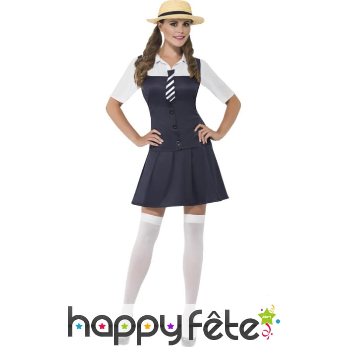Déguisement écolière pour adulte