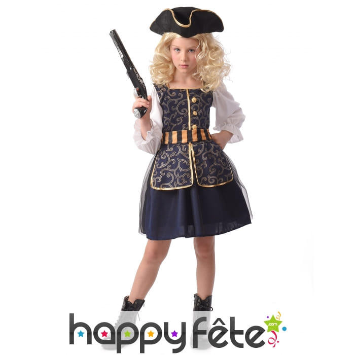 Déguisement enfant pirate fille