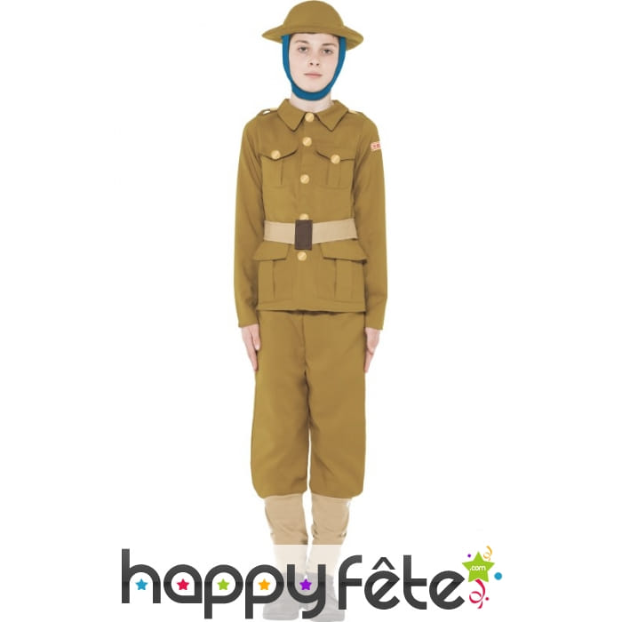 Déguisement enfant première guerre mondiale