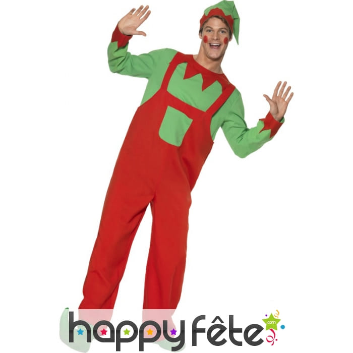 Déguisement elfe travailleur