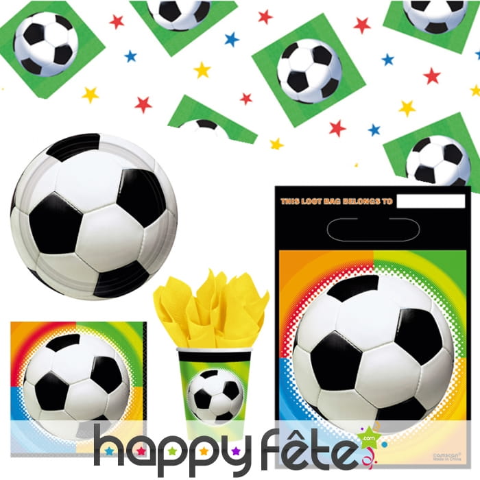 Décorations foot anniversaire