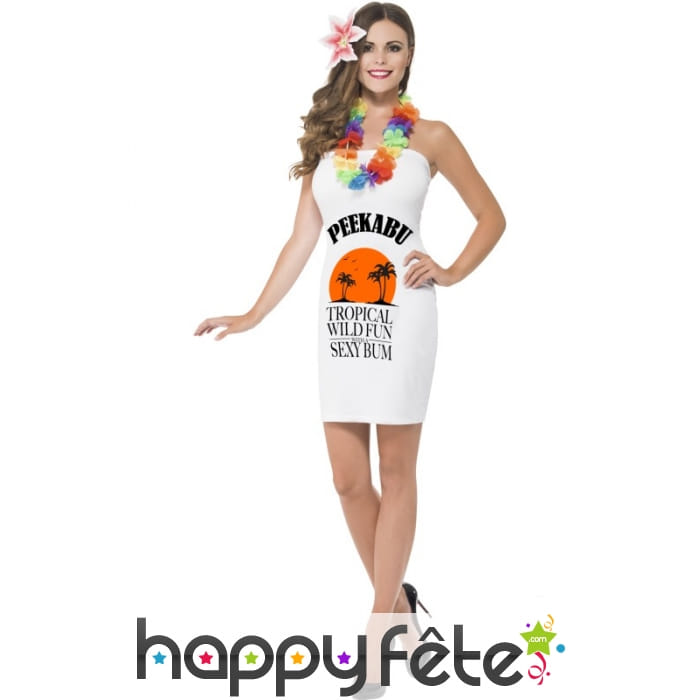 Déguisement femme bouteille peekabu