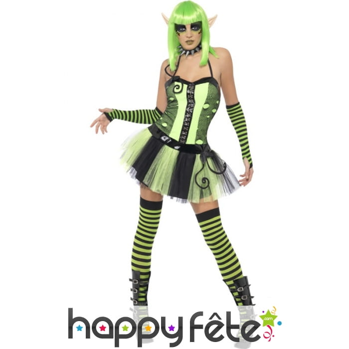 Déguisement femme d'elfe