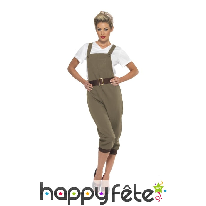 Déguisement femme deuxième guerre mondiale