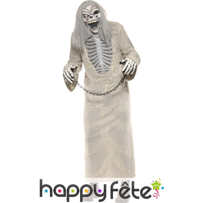 Déguisement fantome enchainé