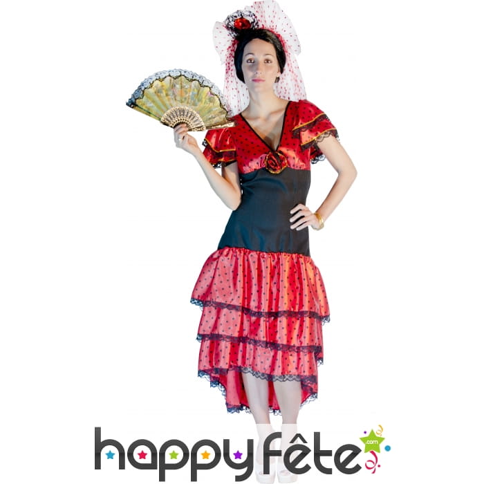 Déguisement flamenco femme