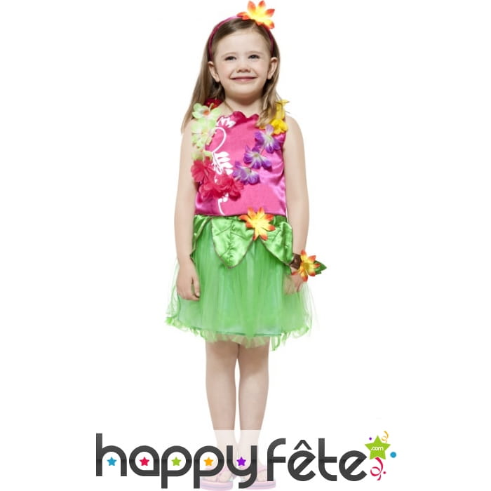 Déguisement fleurs fille