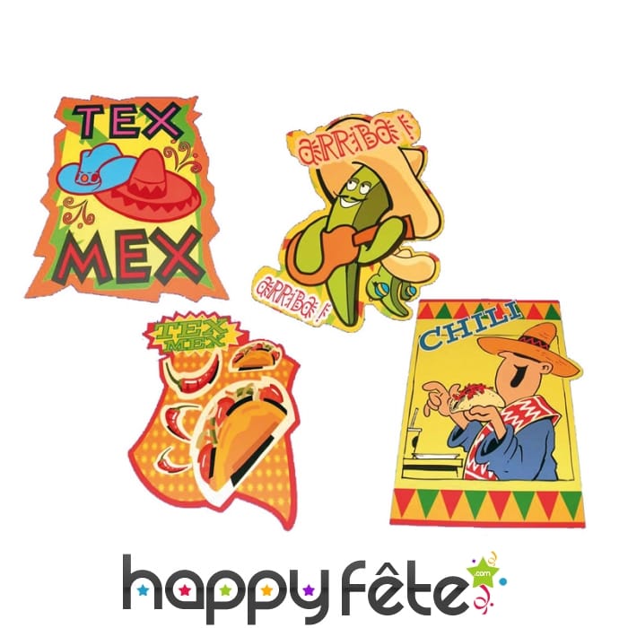 Décorations fiesta mexicaine de 40cm