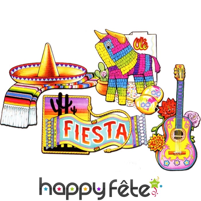 Décorations fiesta mexicaine
