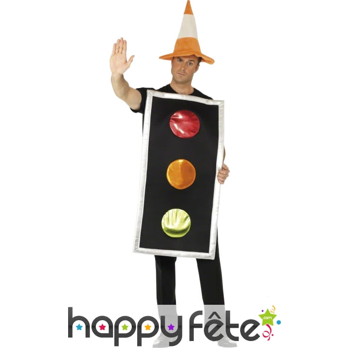 Déguisement feu rouge