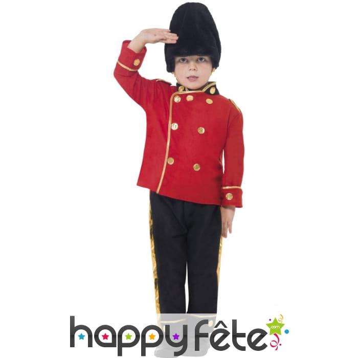 Déguisement garde anglais pour enfant