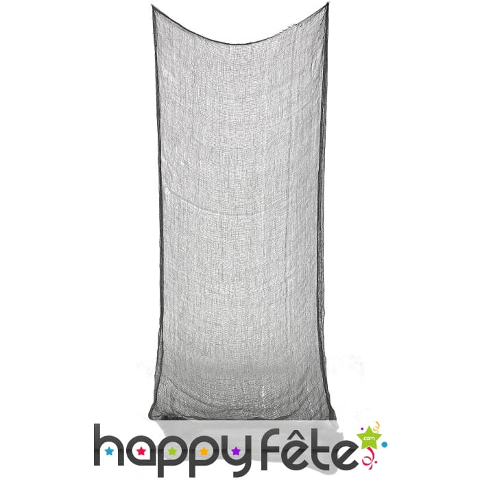 Drap gris à suspendre pour Halloween 75x150cm