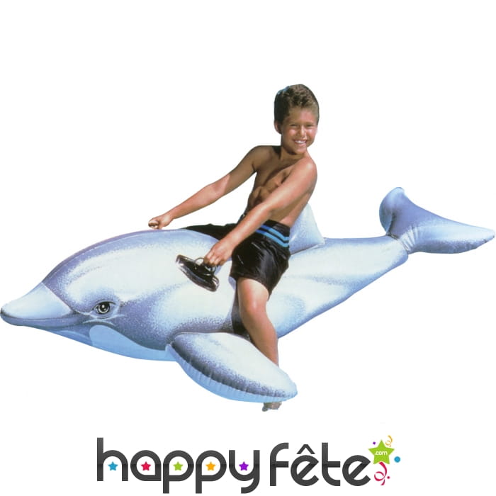 Dauphin gonflable de piscine
